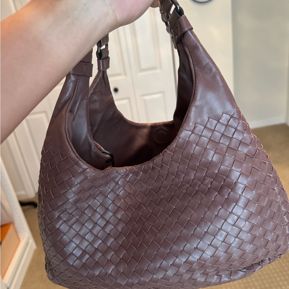 Bottega Vaneta Woven Leather Handbag